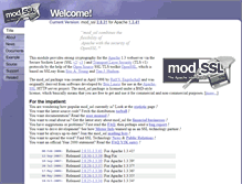 Tablet Screenshot of modssl.org